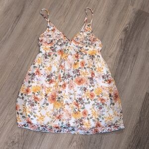 Trixxi Multicolor Floral Dress Size Large